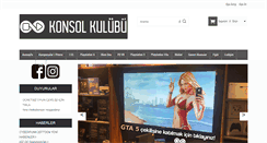 Desktop Screenshot of konsolkulubu.com